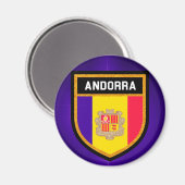 Aimant Indicateur Andorre (Recto/Verso)