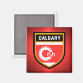 Aimant Indicateur Calgary (Recto/Verso)