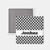 Aimant Indicateur de contrôle noir et blanc (Recto/Verso)