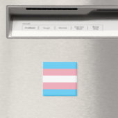 Aimant Indicateur de fierté transgenre (In Situ (Lave-vaisselle))