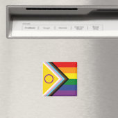 Aimant Indicateur de la fierté pour la diversité et l'inc (In Situ (Lave-vaisselle))