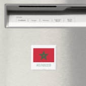 Aimant Indicateur Maroc avec nom (In Situ (Lave-vaisselle))