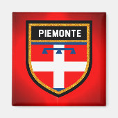 Aimant Indicateur Piemonte (Devant)