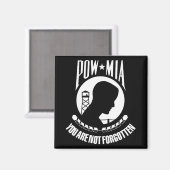 Aimant Indicateur POW-MIA (Recto/Verso)