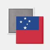 Aimant Indicateur Samoa (Recto/Verso)
