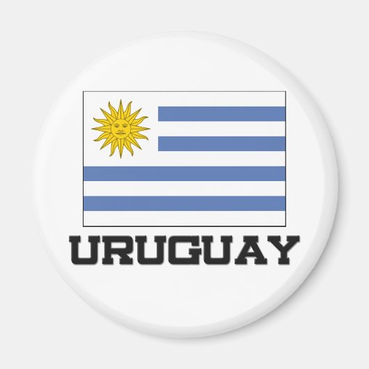 Aimant Indicateur Uruguay (Devant)