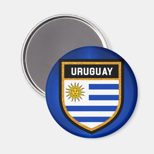 Aimant Indicateur Uruguay (Recto/Verso)