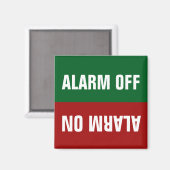 Aimant Indicateur vert rouge de commutation de l'alarme (Recto/Verso)