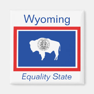 Aimant indicateur Wyoming