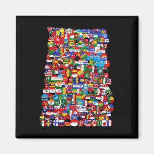 Aimant Indicateurs du monde du pays