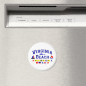 Aimant Indicateurs du signal de Virginia Beach VA (In Situ (Lave-vaisselle))