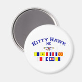 Aimant Indicateurs du signal NC Kitty Hawk (Recto/Verso)