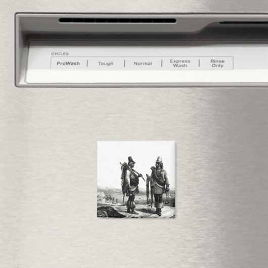 Aimant Indiens Charrua (In Situ (Lave-vaisselle))