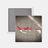 Aimant Indonésien (Recto/Verso)