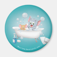 Infant Tom and Jerry Taking a Bath