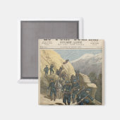 Aimant Infanterie de montagne (Recto/Verso)