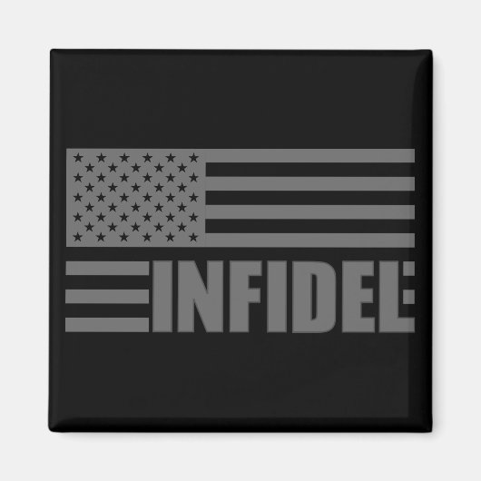 Aimant Infidel américain (Devant)
