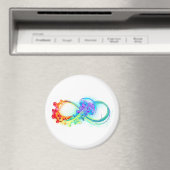 Aimant Infinity avec Rainbow Jellyfish (In Situ (Lave-vaisselle))