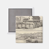 Aimant Infirmarie, résidences (Recto/Verso)