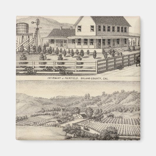 Aimant Infirmarie, résidences (Devant)