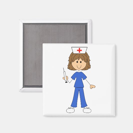 Aimant Infirmière (Recto/Verso)