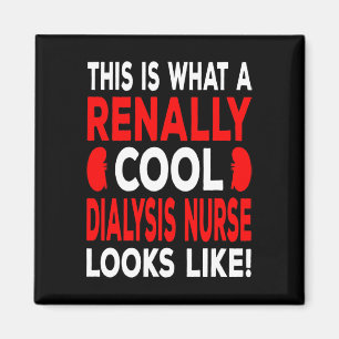 Aimant Infirmière cool Dialyse Et Technicienne Dialyse