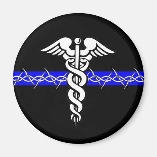 Aimant Infirmière correctionnelle (Devant)