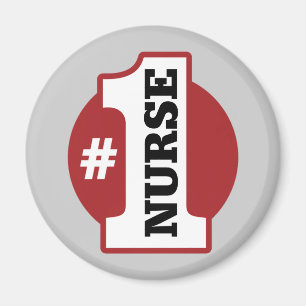 Aimant Infirmière du numéro 1