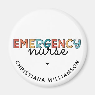 Aimant Infirmière d'urgence sur mesure infirmière infirmi