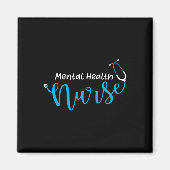 Aimant Infirmière en santé mentale (Devant)