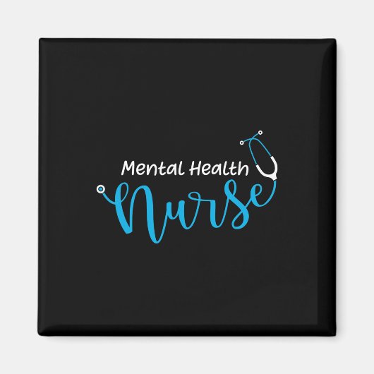 Aimant Infirmière en santé mentale (Devant)