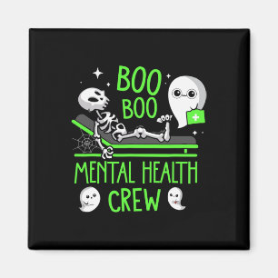 Aimant Infirmière en santé mentale Psych Boo Boo Équipage