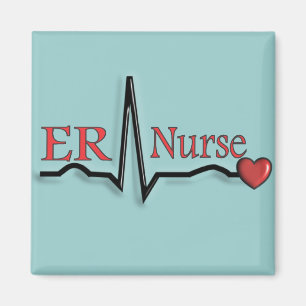 Aimant Infirmière ER QRS Design