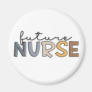 Aimant Infirmière future Cadeau étudiant de l'école de