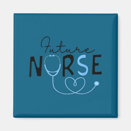 Aimant Infirmière future drôle école d'infirmières étudia (Devant)
