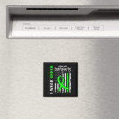 Aimant Infirmière Green pour mes patients (In Situ (Lave-vaisselle))
