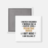 AIMANT INFIRMIÈRE PÉDIATRIQUE (Recto/Verso)