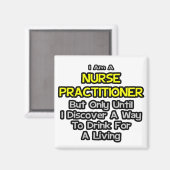 Aimant Infirmière Praticien Plaisanterie .. Boire pour vi (Recto/Verso)