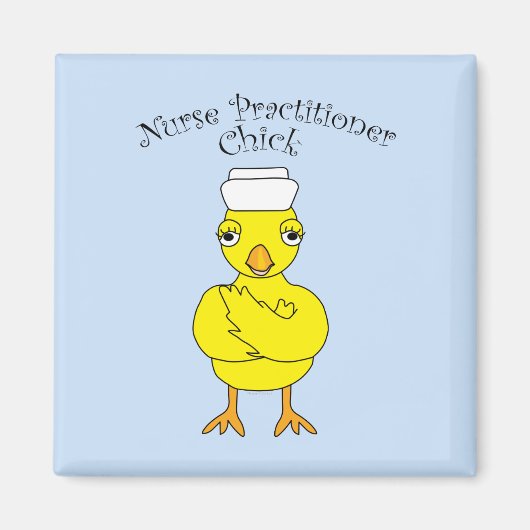 Aimant infirmière praticienne poussette (Devant)