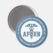 Aimant Infirmière professionnelle avancée de l'APRN (Recto/Verso)