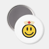 Aimant Infirmière Sourire (Recto/Verso)