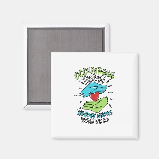 Aimant Infirmière-thérapeute (Recto/Verso)