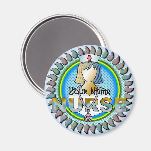 Aimant Infirmière vraiment Cool (Recto/Verso)