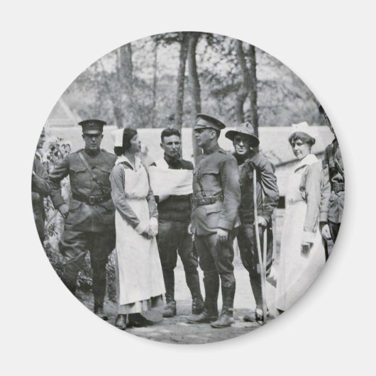 Aimant Infirmières et médecins de la Première Guerre mond (Devant)