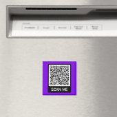 Aimant Informations d'analyse de code QR personnalisées C (In Situ (Lave-vaisselle))