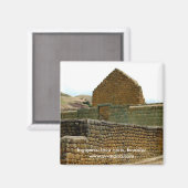 Aimant Ingapirca ruines Inca, Equateur (Recto/Verso)