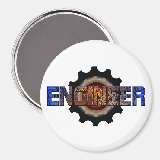 Aimant Ingénieur (Recto/Verso)