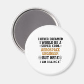 AIMANT INGÉNIEUR AÉROSPATIAL (Recto/Verso)