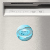 Aimant Ingénieur électrique bleu (In Situ (Lave-vaisselle))
