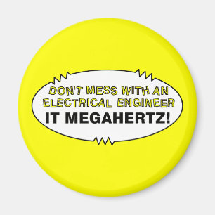 Aimant Ingénieur électrique Megahertz Oval